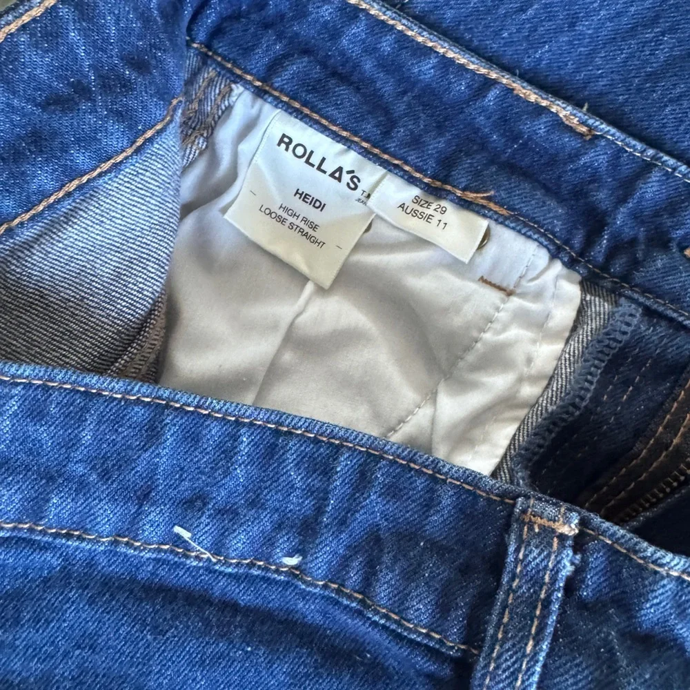 High Rise Straight Heidi Demim by Rolla's - Picture 9 of 9